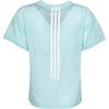 adidas Neo Sports Casual Series Round Neck Fashion Versatile Short Sleeve Drop Shoulder T-Shirt Women T-Shirts Blue CF9797