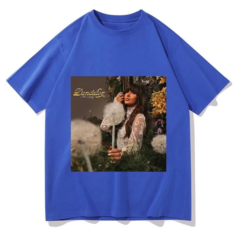 

Unisex Women Summer Cotton Clothing Ella Langley Loving Life Again Tour 2026 Album Tshirts Fashion Round Neck Short Sleeved Tee S