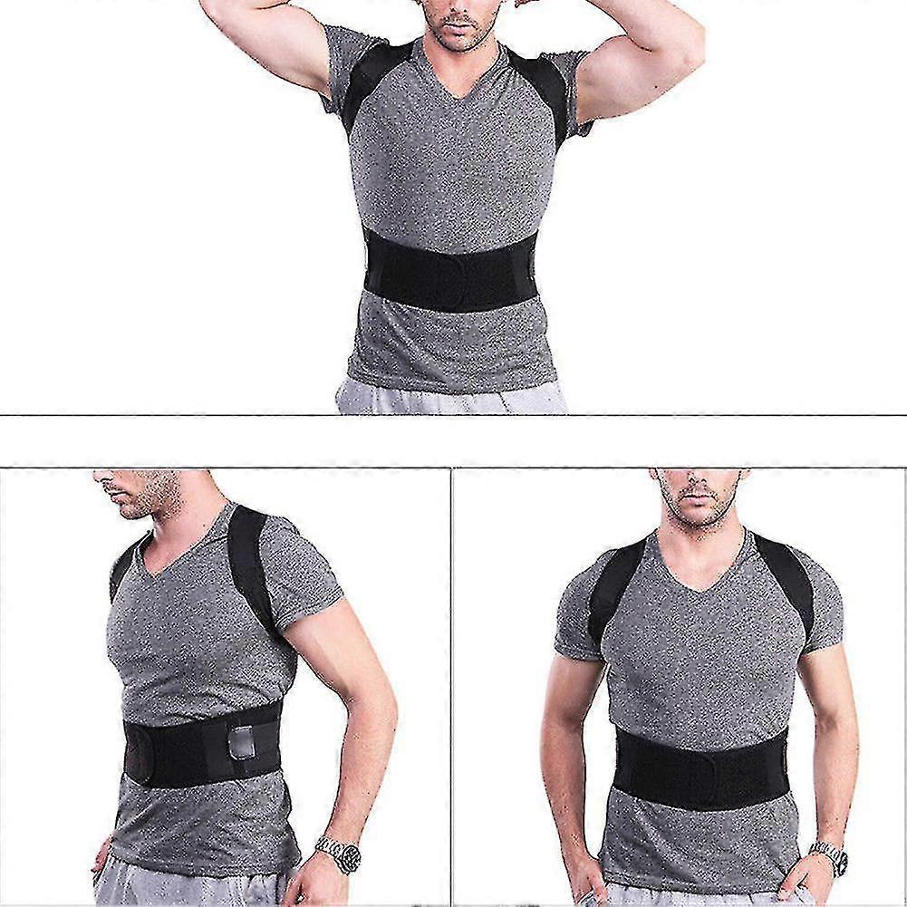 Herren Damen Haltungskorrektor Rücken Taille Gürtel Weste Stütze
