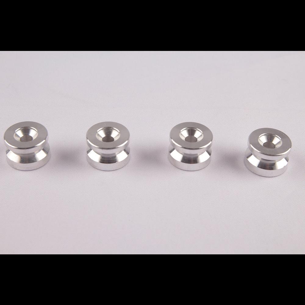 4Pcs Motorcycle Luggage Storage Box Bush Pad Quick Release Bottom Cushion Buckle