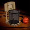 DIY  Pen Holder Basketball Stand Pen Holder Basketball Fan Entertainment Pen Holder Wooden Basketball Stand Gift Pen Holder