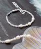 Selenite & Pearl Mix Layered Bracelet (PLT-BR-092_BL)