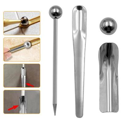 5 Teile/satz Schönheit Naht Bau Werkzeug Set Boden Fliesen Mörtel Reparatur Stahl Gedrückt Ball Stick Ecke Winkel Schaber Wand Lücke Reiniger
