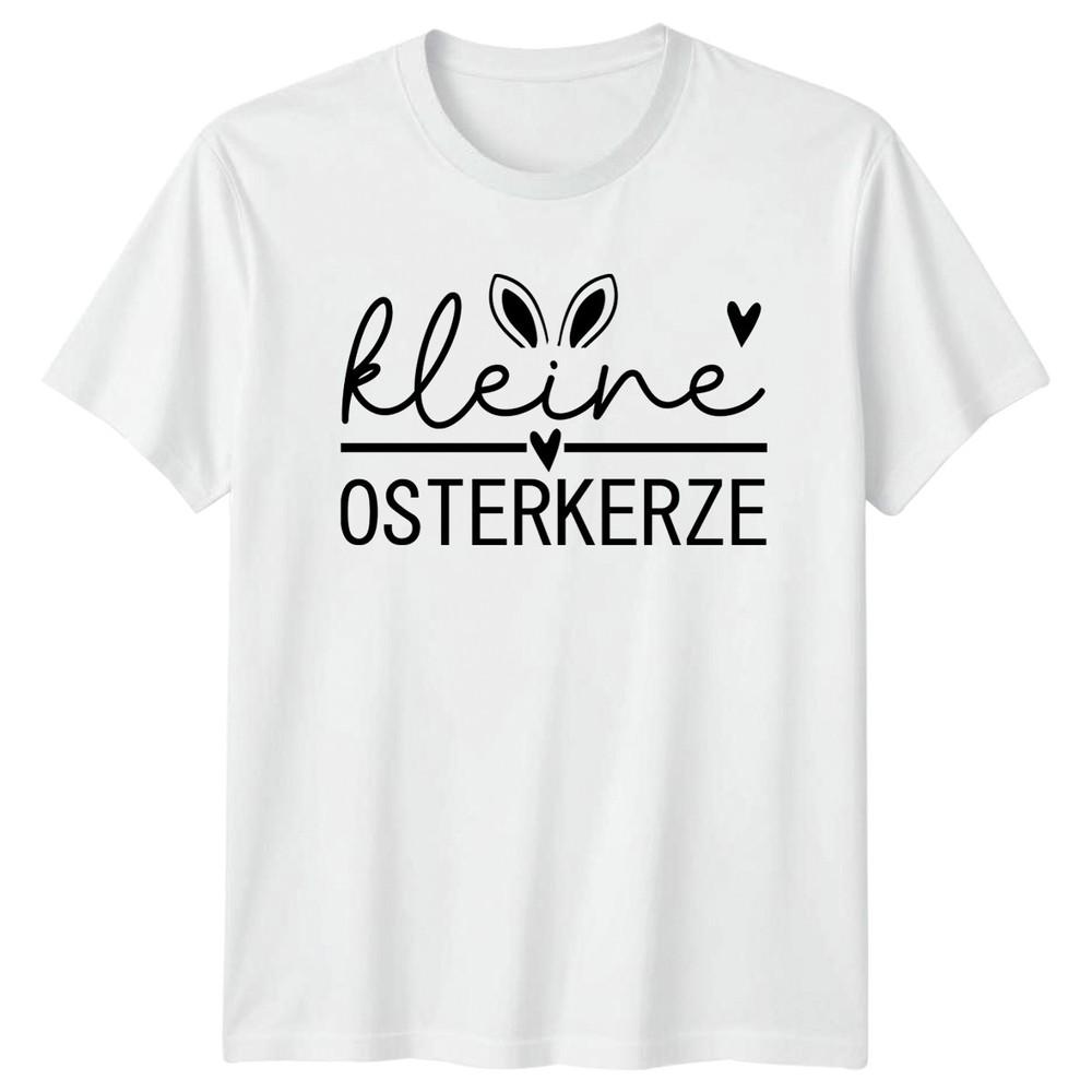 Kleine Osterkerze TShirt GerUnisex Sayings Easter Easter Gift For Him And Her S