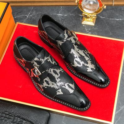 Fashion Oxford Dress Fashion Man Business Shoe Handmade Wedding Man Shoe Designer Formal Leather Shoes Luxury Party Prom Formal Shoes