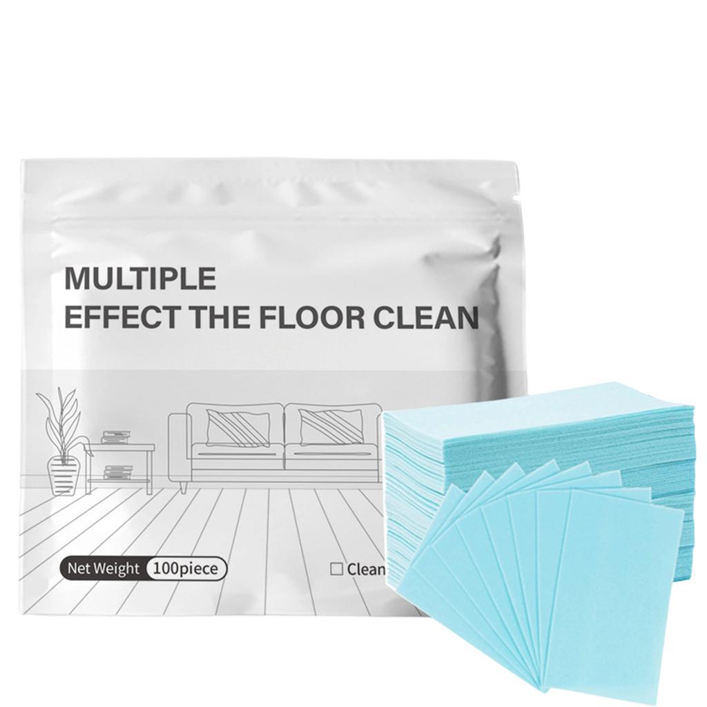 Multipurpose Floor Cleaning Sheets for Home Use Gentle Formula Deep Cleansing Deodorizing and Brightening Suitable for Various Surfaces 60pcs