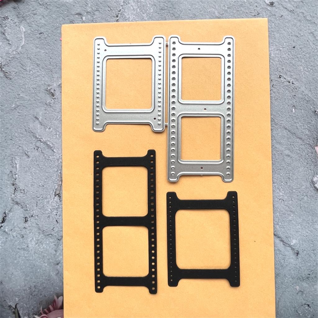 Rahmen Metall-Stanzformen Schablonen für DIY Scrapbooking Dekoratives Prägepapierkarten-Schablone Dekoratives Stanzteil