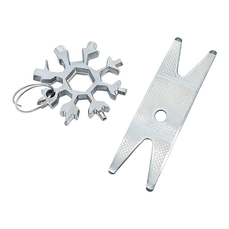 Guitar Maintenance Wrench Guitar Repair Tool Snowflake Wrench For Easy String Replacement And Neck Adjustment 1