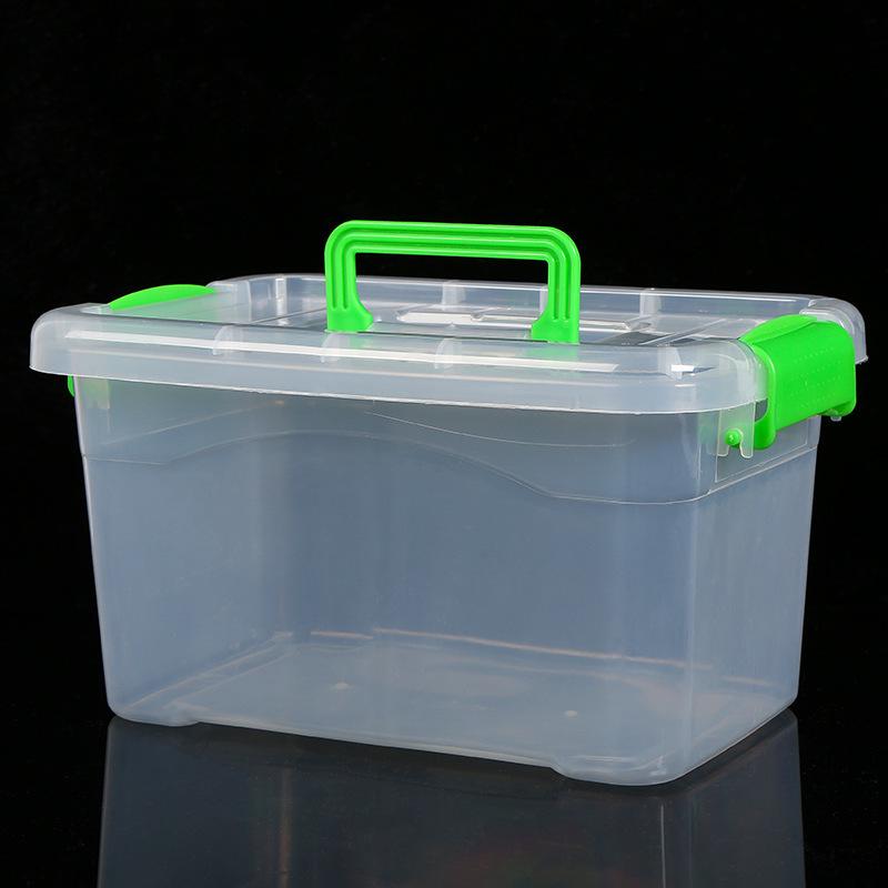 Customizable Transparent Plastic Storage Box for Toys, Cars, and Large Clothes