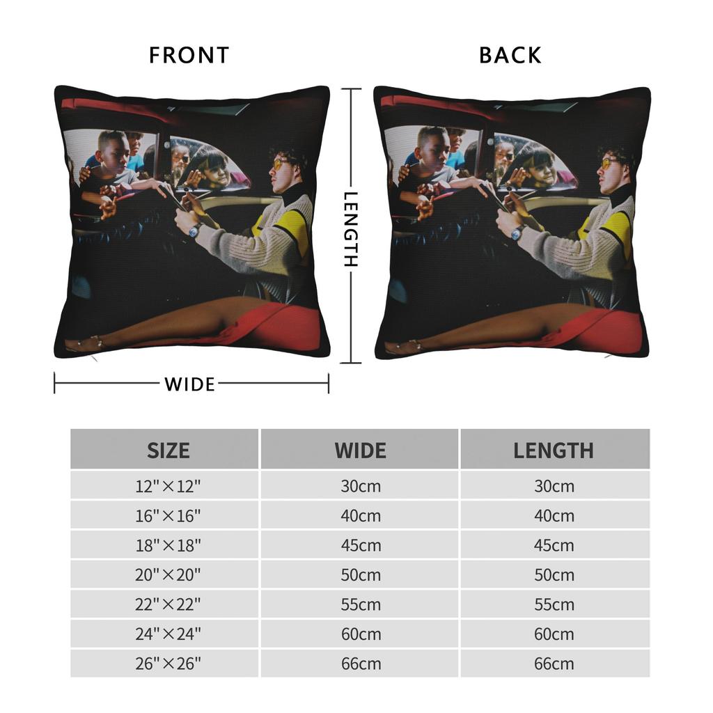 Pillow Cover Singer Jack Harlow  Funny Pillow Case For Living Room Bed Chair Pillowcases