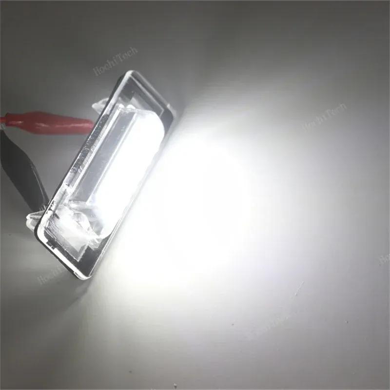 2Pcs Canbus LED License Plate Light For Mercedes Benz E C Class W210 W202 4D AMG White Car-Styling Number Lamp 12V