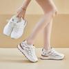New women's 2025 summer student sports and leisure mesh sandals breathable thin thick-soled heightening women's shoes