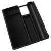 Black ABS Car Armrest Storage Box for Interior Accessories, Compatible with Ri.