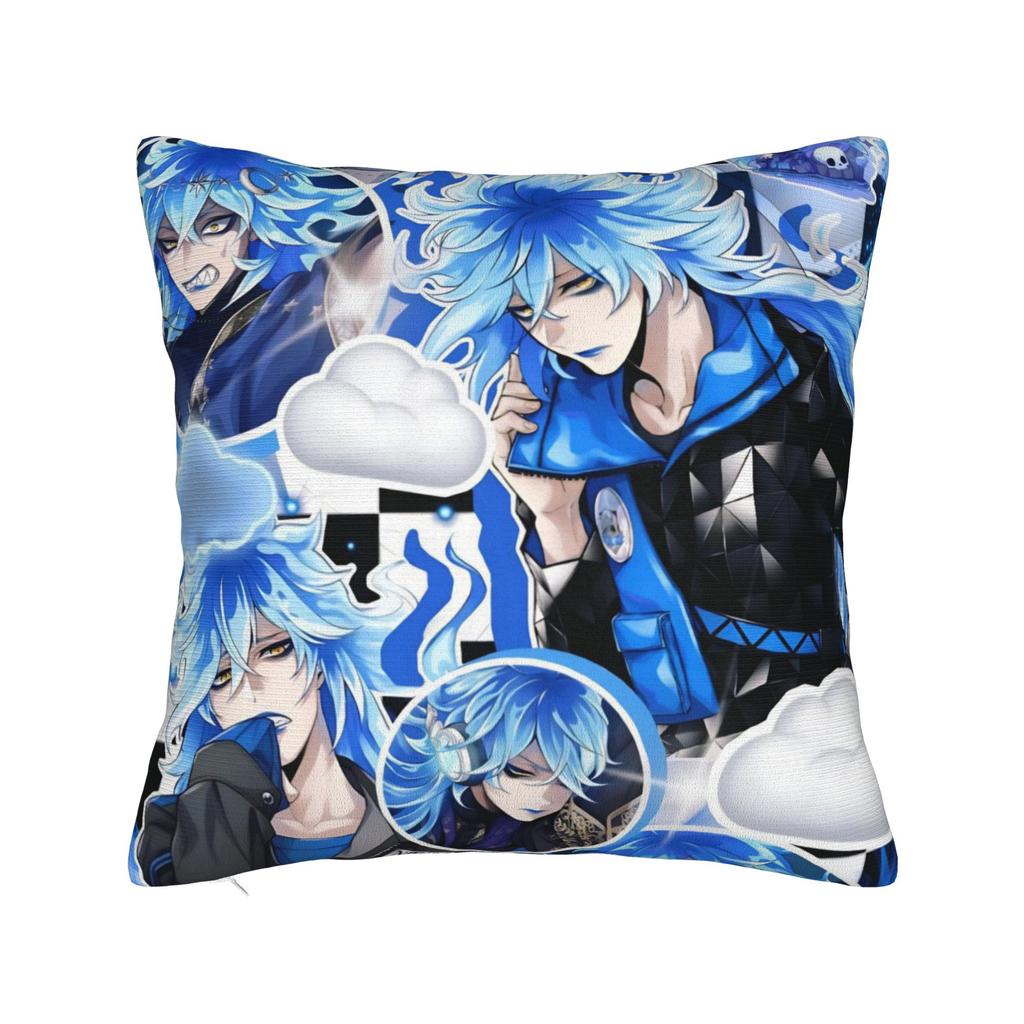 Printed Twisted Wonderland Idia Shroud Pillowcase Cushion Cover Decoration Ignihyde Game Pillow Case Cover Home Drop Shipping