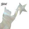 Home Holiday Ornament Cat Christmas Tree Topper Decorative Metal Star Treetop Shaped Topper Ornament Xmas Decoration for Indoor Decor Outdoor