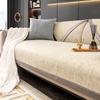 Linen Sofa Cushion Four Seasons Universal Non-Slip Seat Cushion Light Luxury Simple Modern High-End Sofa Cover Dustproof Cloth