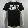 STAR WARS I Am Your Father Darth Vader Phrase T-Shirt S NEW