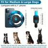 Durable Squeaky Dog Chew Toy for Medium to Large Dogs Heavy Duty Silicone Teeth Cleaning Interactive Pet Toy