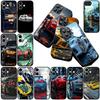 Supercar Super Car Cartoon Taillights Phone Case for Xiaomi Redmi Note 12 11 10 A3 Pro 10A 10C 12C Note12 5G 4G Protective Cover