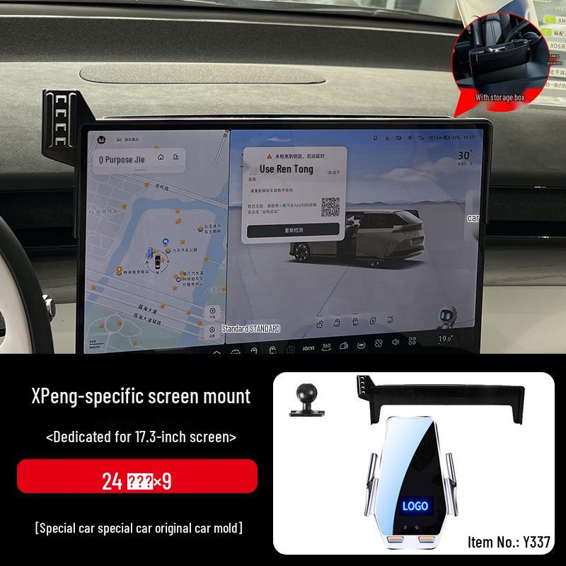 XPeng Car Phone Holder: Compatible with P7+, P5, M03, G6, G9, X9, G3i Models for Navigation