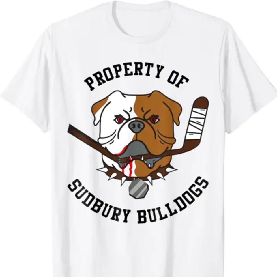Sudbury Blueberry Bulldogs white T-shirt short sleeve All sizes S-5Xl JJ3883 Unisex T-Shirt S