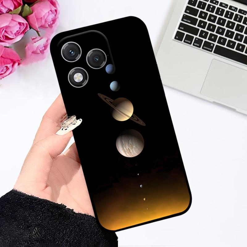 For Honor 400 Lite 5G Soft Phone Case ABR-NX1 Cartoon Printing Silicone TPU Back Coque Cover For Honor 200 Lite Protector Shells