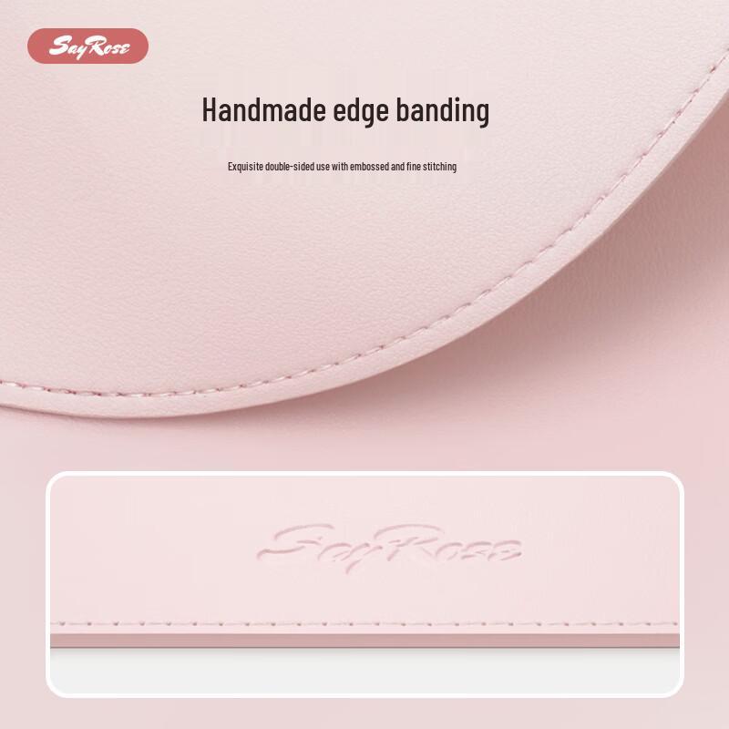 SayRose Cute Pink Large Desk Mat & Mouse Pad