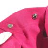 Hermes With Porch Sac De Plage GM Tote Bag Shoulder Bag Canvas pink/Black