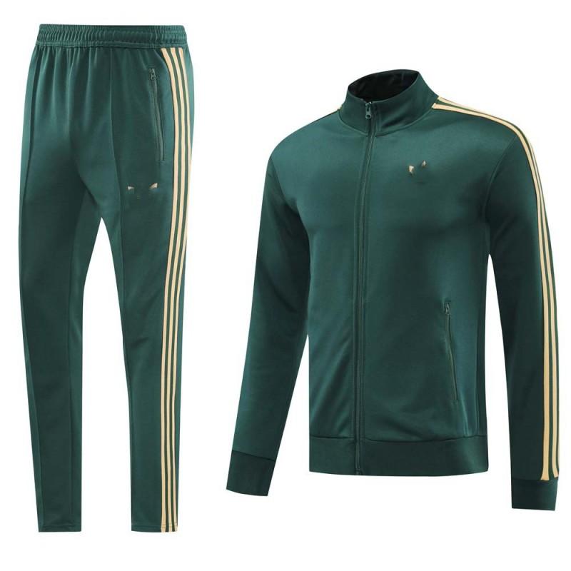 AJ Tracksuit Set Long Zip Football Training Suit No Team Men Women Sportswear