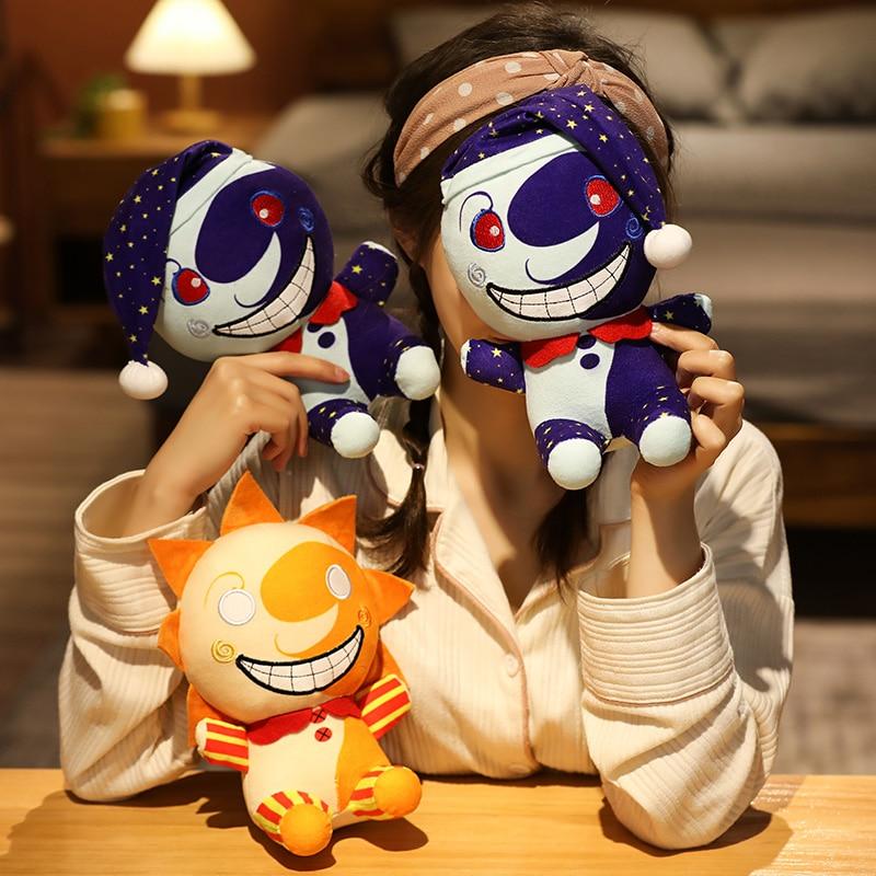 Jucării de pluș Fnaf Sundrop Încălcare a securității Sunrise Moondrop Boss Capră Jucărie de pluș Joc păpuși umplute pentru cadou pentru copii