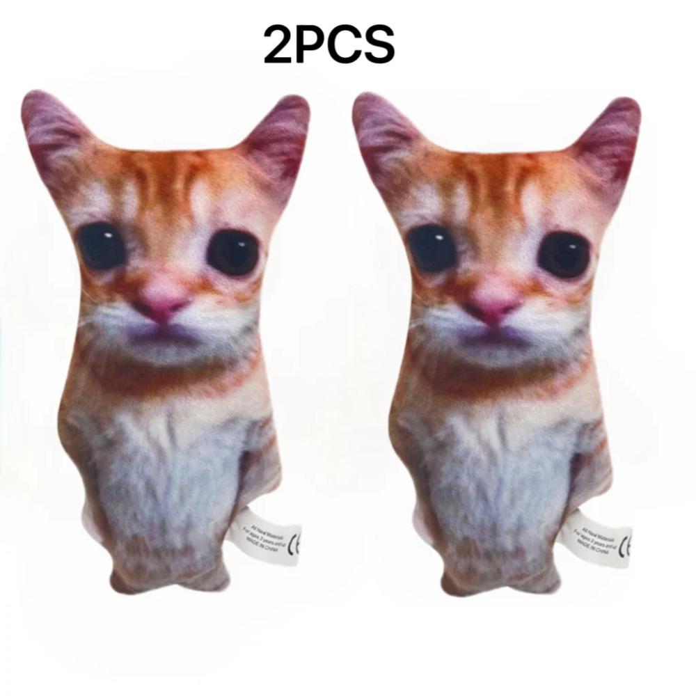 20cm Cute El Gato Cat Plush Toys Wowwow Cat Dolls Plushies Simulation Stuffed Animals Birthday Holiday Gift Kids Collectible Toy