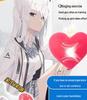 Heart-Shaped Decompression Squeeze Toy & Insertable Male Masturbator