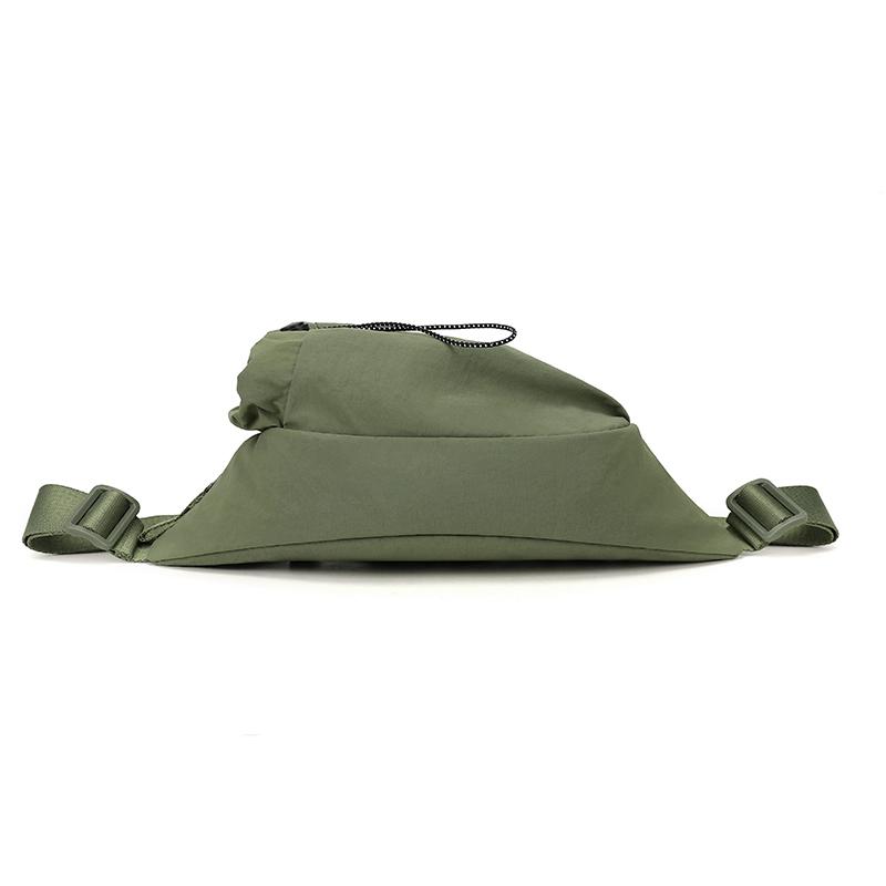 Men's Outdoor Waist Bag Water Kettle Bag Solid Color Mobile Phone Bag Chest Bag Crossbody Bag