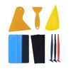 Anfiodas 7 Piece Car Wrapping Film Application Tool Kit, Squeegee, Film Sticker, Squeegee, Car