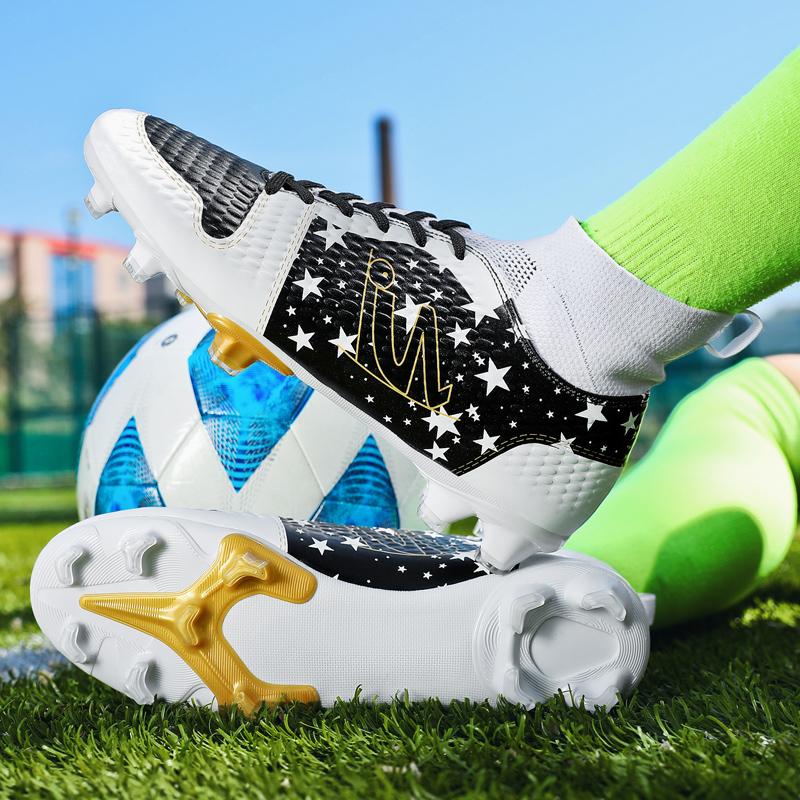 31-48 Large High-quality Shock Absorption Anti-skid and Wear-resistant High Gang Spike Sports Football Shoes