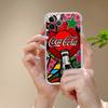 Hot C-Coca Drinks C-Cola Phone Case For IPhone 17 16 14 11 12 13 15 Pro Max 14 Plus 17 Air Cover