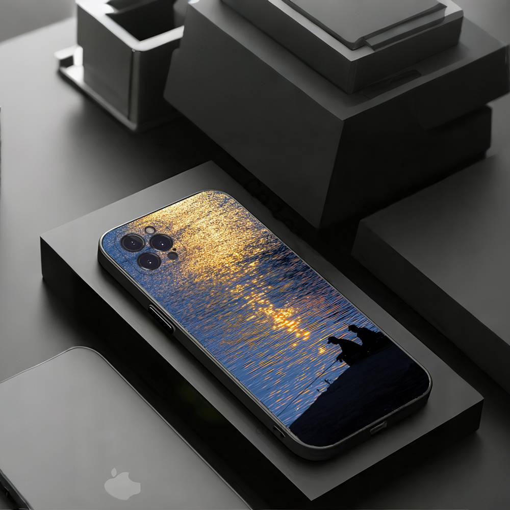 

Fishing Fisherman Phone Cases For iPhone 17 16 15 14 13 12 11 Pro Max Plus Luxury Camera Protection Plastic iPhone16e