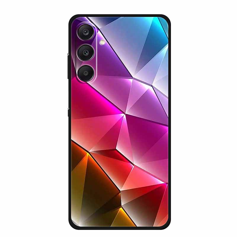 For Samsung Galaxy A36 5G Case Soft Silicone Cover Black Bumper TPU Phone Cases For Samsung A36 Case A 36 5G Funda Back Cover