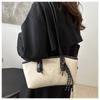 Women PU Leather Shoulder Bag Vintage Large Capacity Handbag Multi Functional Commuting Tote Bag High Looks Women's Bag