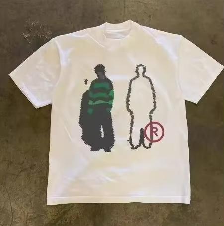 Summer 2026 New High Street Printed Tshirt Highquality 21st Century Style Fashionable Casual Comfortable Unisex