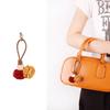 Zhang Yuanying Bayberry Ball Charm - Handmade Woven Bag and Shoe Ornament Keychain