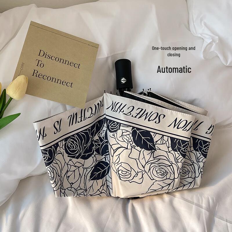 Ретро французский автоматический солнцезащитный зонт Cardeno