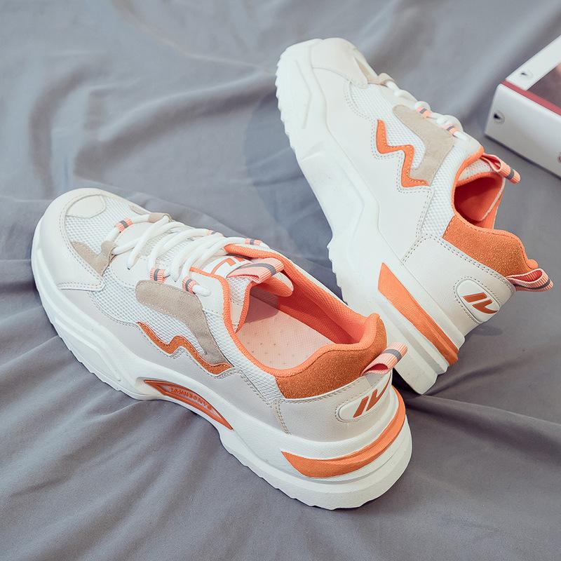 Fashion 2024 Sneakers Men Platform Flat Shoes Man Shoes Green Casual Trainers Ladies Chunky Sneakers Men Shoes