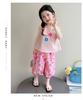Girls' Sweet Set Summer 2026 New Baby Style Flower Sleeveless Summer Dress Children's Thin Two Piece Set
