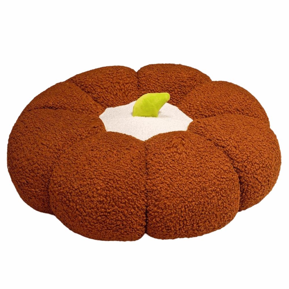 Plush Tatami Mat Flurry Soft Pumpkin Pillow Cute Pumpkin Cushion Futon  Living Room