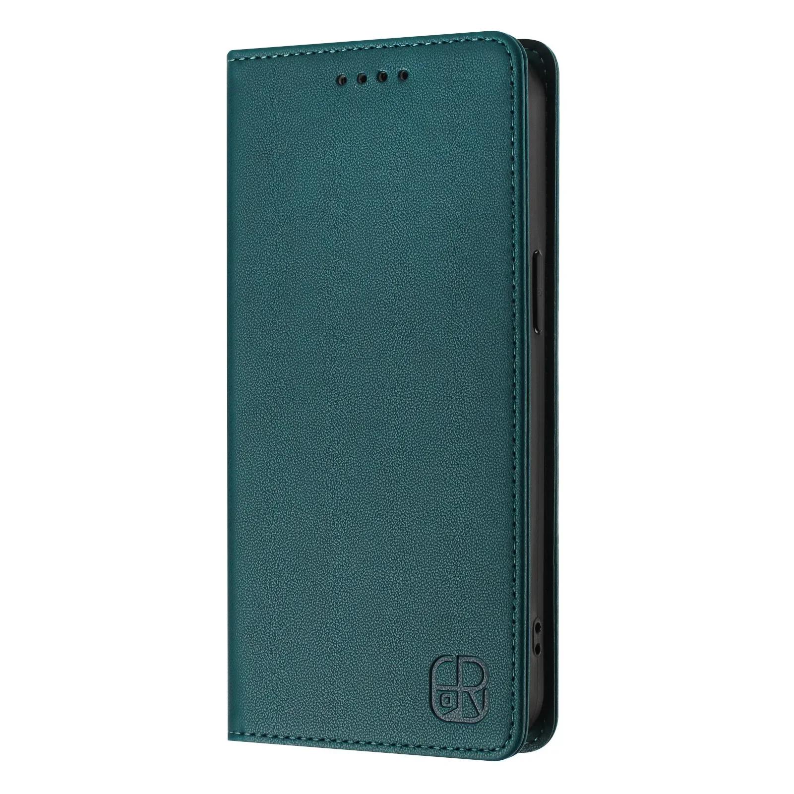 

Чехлы для Motorola Moto Thinkphone E14 E13 E22 E22i E32 E20 E30 E40 4G Чехол-книжка coque Чехлы для телефона Sunjolly MotorolaThinkPhone25 зелёный
