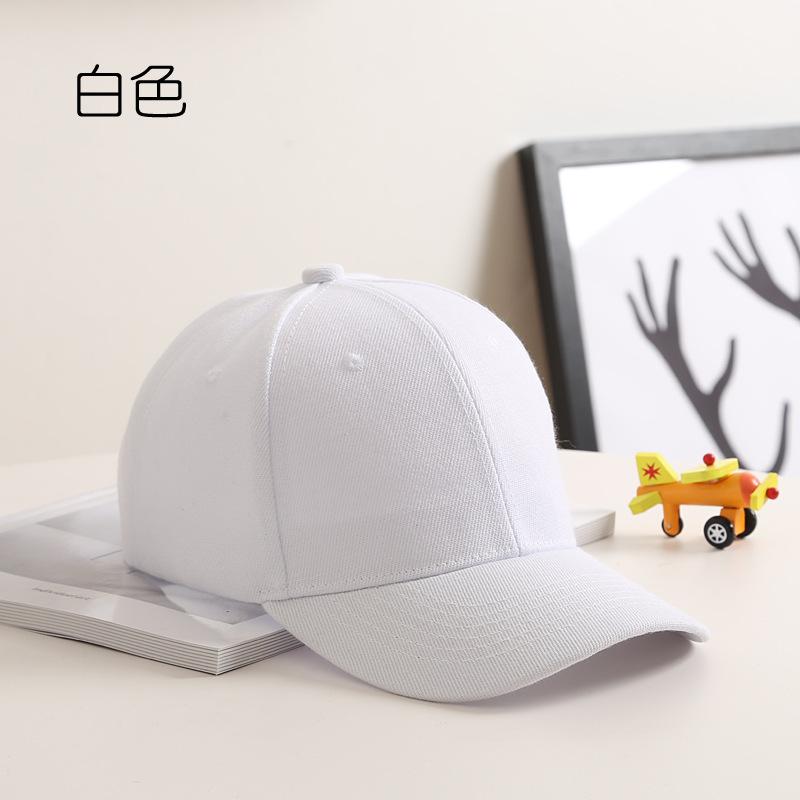 Pălărie pentru copii versiune coreeană japoneză culoare uni placă luminoasă bor curbat pălărie de soare pentru bebeluși protecție solară de exterior șapcă de baseball șapcă șapcă