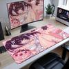 Nuevo Fondo de Pantalla Chica Anime Kawaii Tokisaki Kurumi Alfombrilla para Ratón Borde Bonito con Costura Alfombrillas Grandes para Teclado de Ordenador Gaming Escritorio XXL Alfombrilla para Ratón
