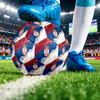 Serbien Aufdruck Größe 5 Fußball Ball Verschleißfest Standard Erwachsenen Trainingsfußball Fan Geschenk für Indoor Outdoor Spiel Sport