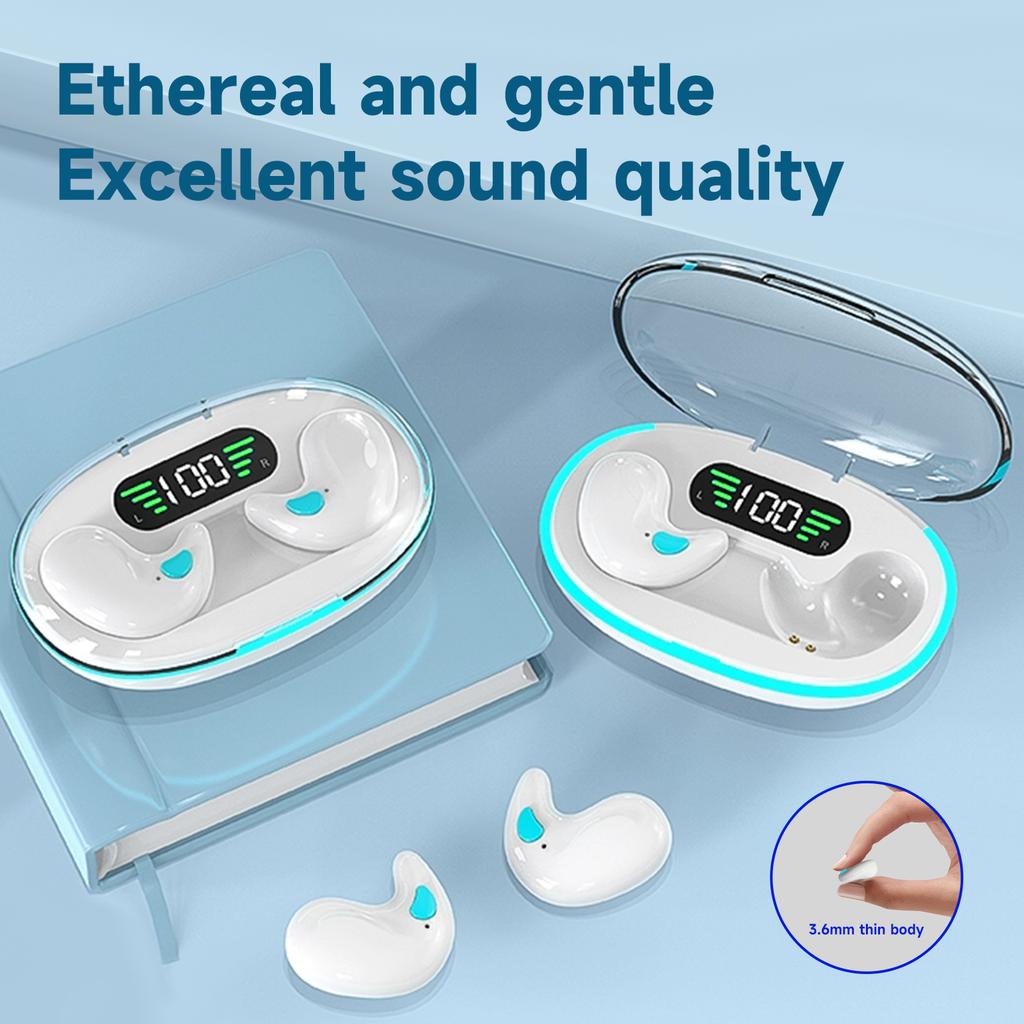 Mini wireless headset, ultra-long life, long with no pain, telephone voice call noise reduction